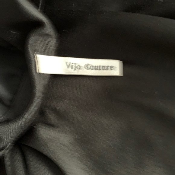 Vijo Couture Black Mini Dress - Picture 2 of 5